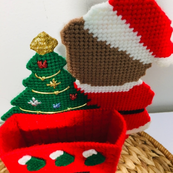 Vintage, Christmas decoration in crochet. Excellen - Picture 13 of 16